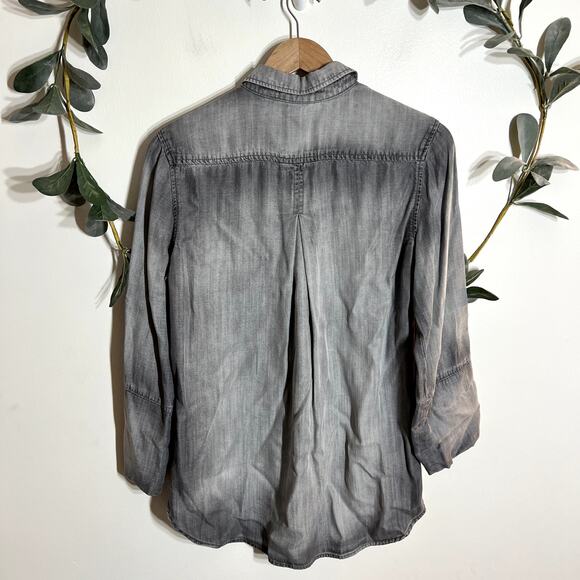 Cloth & Stone Gray Button Up - Picture 5 of 5